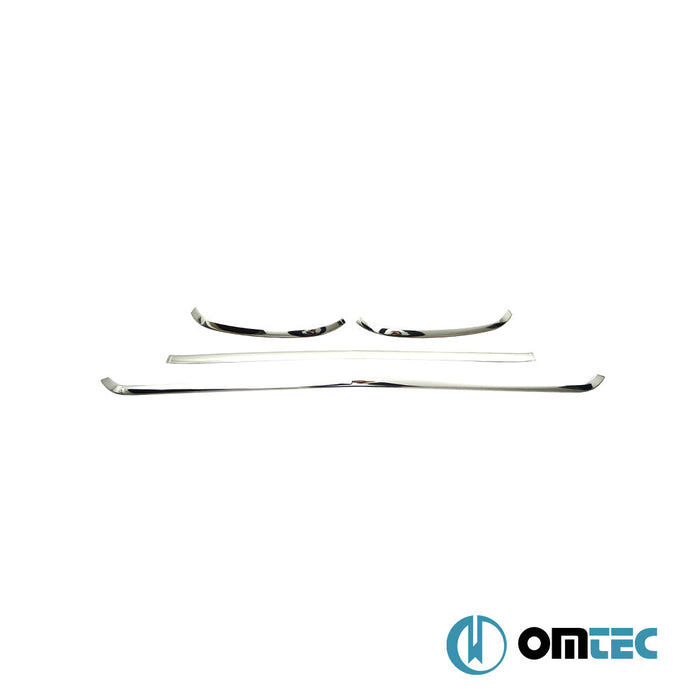 Ön Panjur Çerçevesi 4 Prç. P.Çelik (Parlak) - Mercedes - Benz Sprinter - VAN W907 - (2018 - )