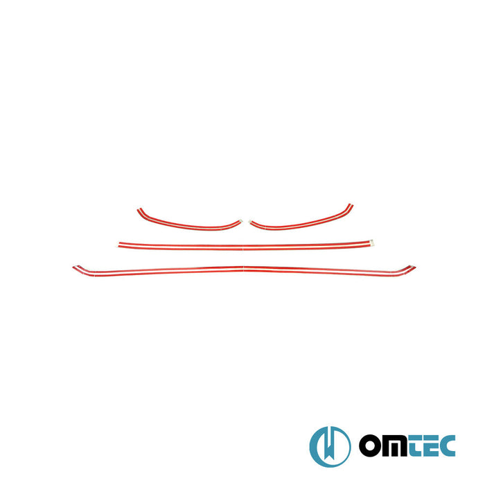 Ön Panjur Çerçevesi 4 Prç. P.Çelik (Parlak) - Mercedes - Benz Sprinter - VAN W907 - (2018 - )