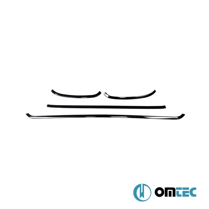 Ön Panjur Çerçevesi 4 Prç. P.Çelik (Siyah) - Mercedes - Benz Sprinter - VAN W907 - (2018 - )