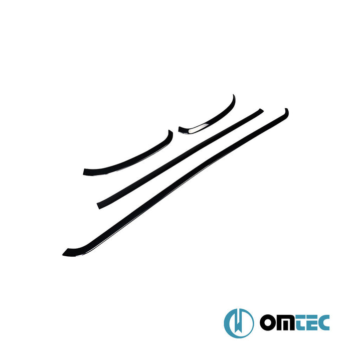 Ön Panjur Çerçevesi 4 Prç. P.Çelik (Siyah) - Mercedes - Benz Sprinter - VAN W907 - (2018 - )