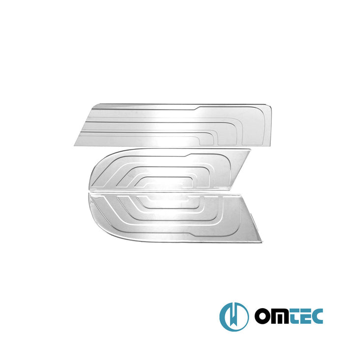 Norm Kapı Eşiği (75cm) 3 Prç. Paslanmaz Çelik - Mercedes - Benz Sprinter - VAN W907 - (2018 - )