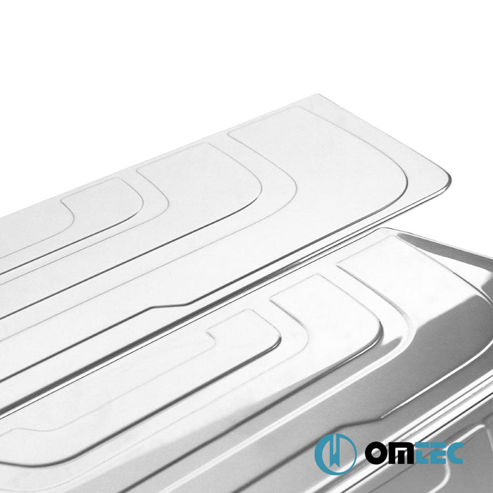 Norm Kapı Eşiği (75cm) 3 Prç. Paslanmaz Çelik - Mercedes - Benz Sprinter - VAN W907 - (2018 - )