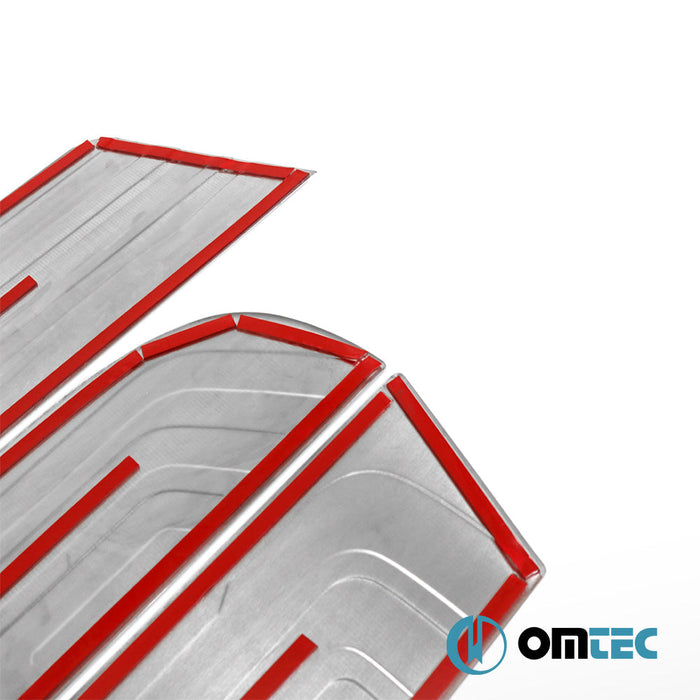 Norm Kapı Eşiği (75cm) 3 Prç. Paslanmaz Çelik - Mercedes - Benz Sprinter - VAN W907 - (2018 - )