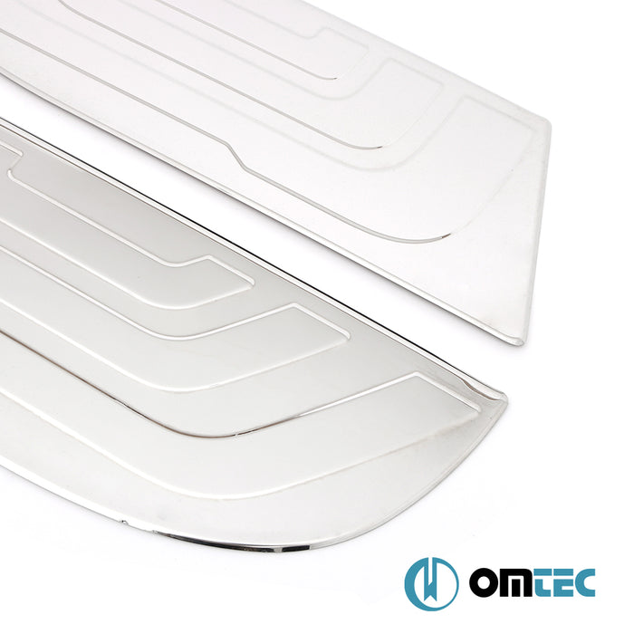 Norm Kapı Eşiği (60cm) 2 Prç. Paslanmaz Çelik - Mercedes - Benz Sprinter - VAN W907 - (2018 - )