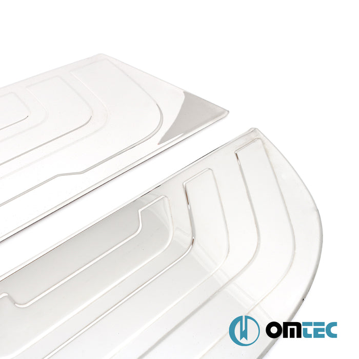 Norm Kapı Eşiği (60cm) 2 Prç. Paslanmaz Çelik - Mercedes - Benz Sprinter - VAN W907 - (2018 - )