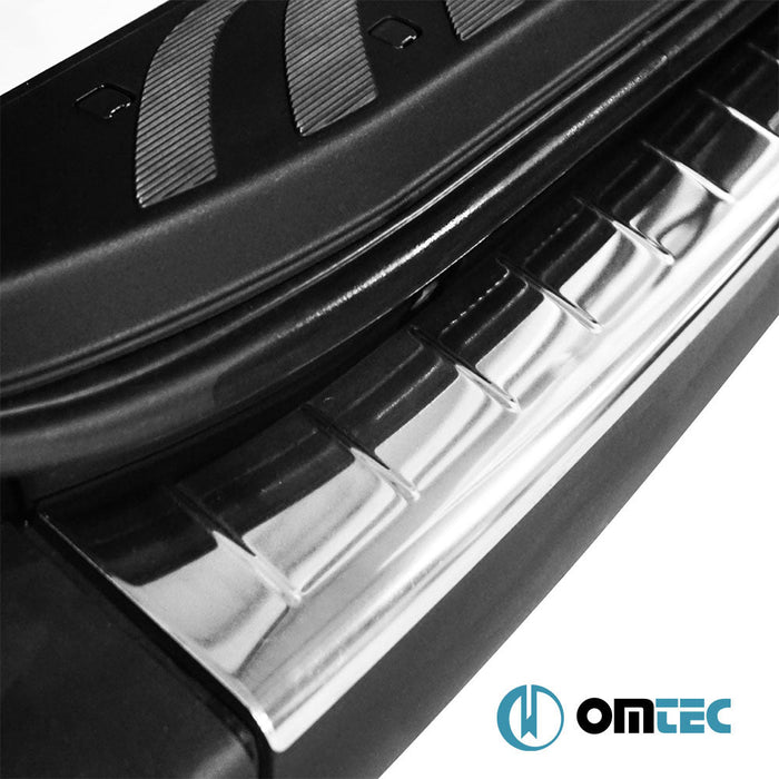 Arka Tampon Eşiği Paslanmaz Çelik (Parlak) - Mercedes - Benz Sprinter - VAN W907 - (2018 - )