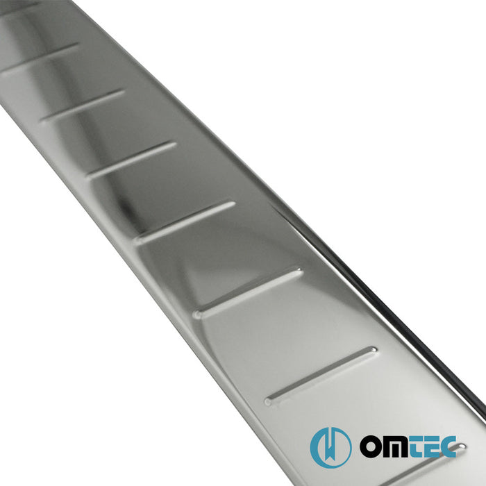 Arka Tampon Eşiği Paslanmaz Çelik (Siyah) - Mercedes - Benz Sprinter - VAN W907 - (2018 - )