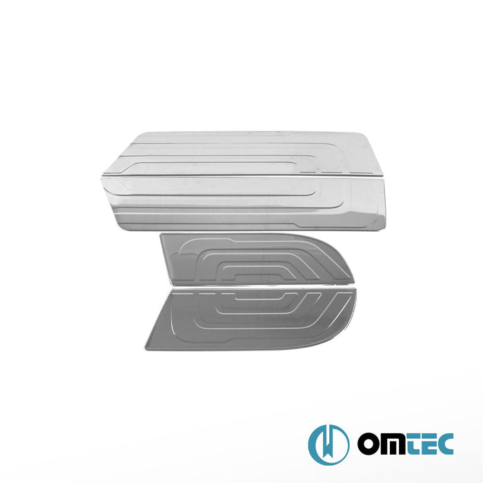 Norm Kapı Eşiği 4 Prç. Paslanmaz Çelik (90cm - Çift Sürgülü) - Mercedes - Benz Sprinter - VAN W907 - (2018 - )