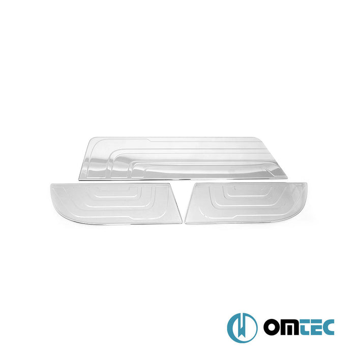 Norm Kapı Eşiği 3 Prç. Paslanmaz Çelik (90cm - RHD) - Mercedes - Benz Sprinter - VAN W907 - (2018 - )