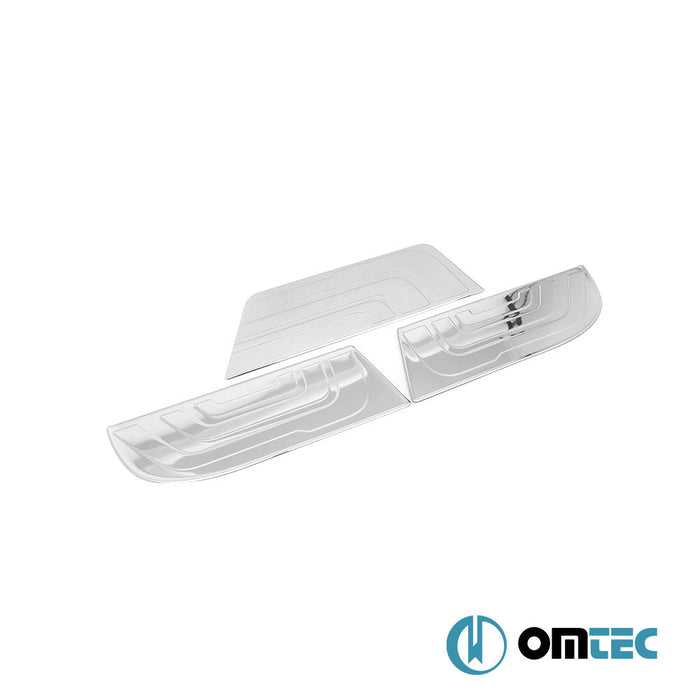 Norm Kapı Eşiği 3 Prç. Paslanmaz Çelik (60cm - RHD) - Mercedes - Benz Sprinter - VAN W907 - (2018 - )