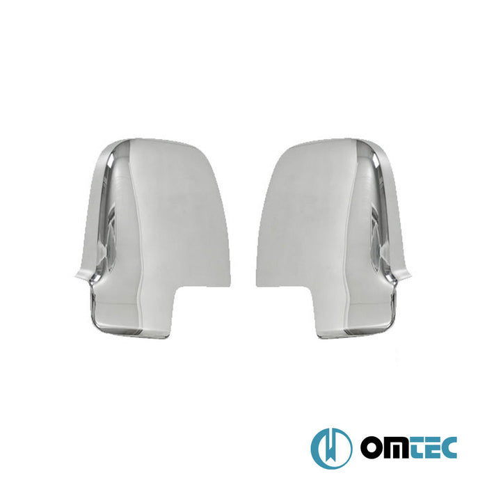 Ayna Kapağı 2 Prç. Paslanmaz Çelik (Parlak) - Mercedes - Benz Sprinter - VAN W907 - (2018 - )