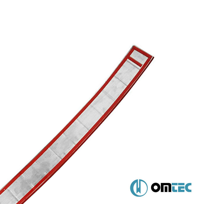 Arka Tampon Eşiği Paslanmaz Çelik (Parlak) - Mercedes - Benz Glc - SUV X253 - (2015 - 2022)