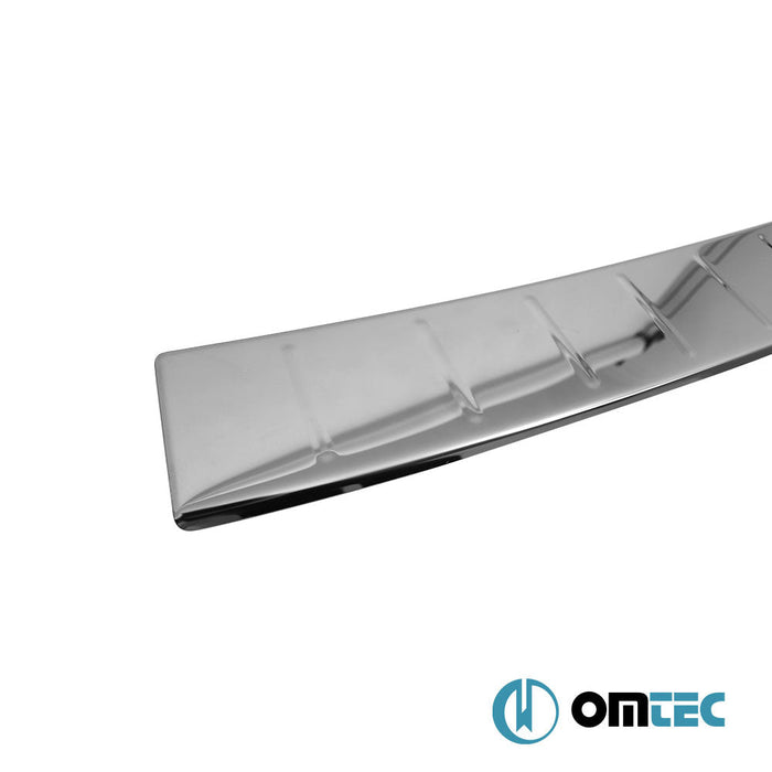 Arka Tampon Eşiği Paslanmaz Çelik (Siyah) - Mercedes - Benz Glc - SUV X253 - (2015 - 2022)