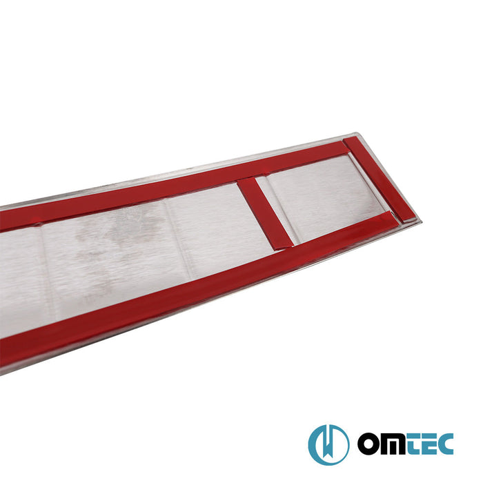 Arka Tampon Eşiği Paslanmaz Çelik (Parlak) - Mercedes - Benz A - Class - HB 5D W176 - (2013 - 2018)