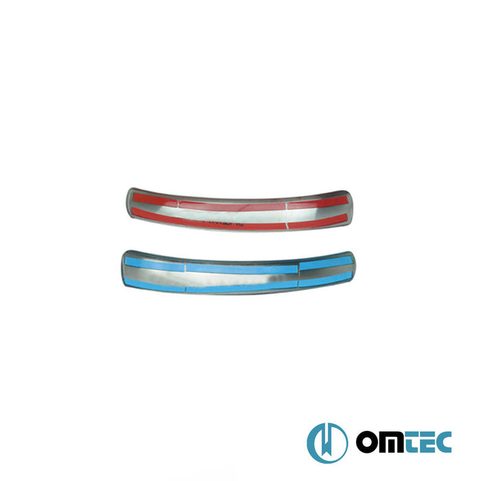 Kapı Kolu 2 Kapı 2 Prç. Paslanmaz Çelik (Parlak) - Mercedes - Benz Smart Fortwo - HB 3D W451 - (2007 - 2014)