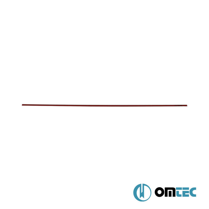 Bagaj Çıtası (Plaka Üstü) Paslanmaz Çelik (Parlak) - Mercedes - Benz Smart Fortwo - HB 3D W451 - (2007 - 2014)