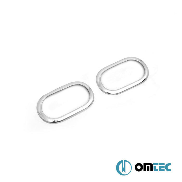 İç Kapı Kolu Çerçevesi 2.Prç. Paslanmaz Çelik (Mat) - Mercedes - Benz Citan - MVN W415 - (2013 - 2021)