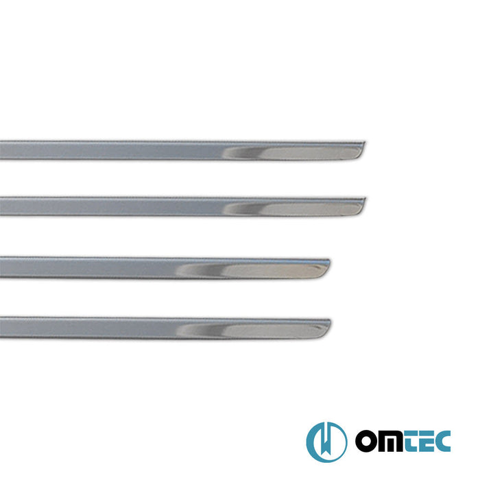 Cam Çıtası 4 Prç. Paslanmaz Çelik (Parlak) - Mercedes - Benz E - Class - SD W211 - (2003 - 2009)