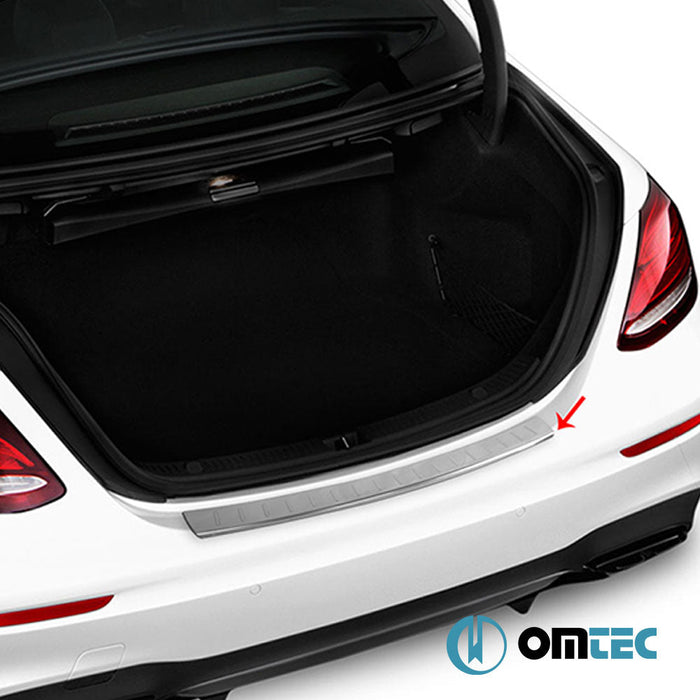 Arka Tampon Eşiği Paslanmaz Çelik (Parlak) - Mercedes - Benz E - Class - SD W213 - (2017 - )
