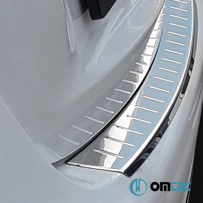 Arka Tampon Eşiği Paslanmaz Çelik (Parlak) - Mercedes - Benz E - Class - SD W213 - (2017 - )