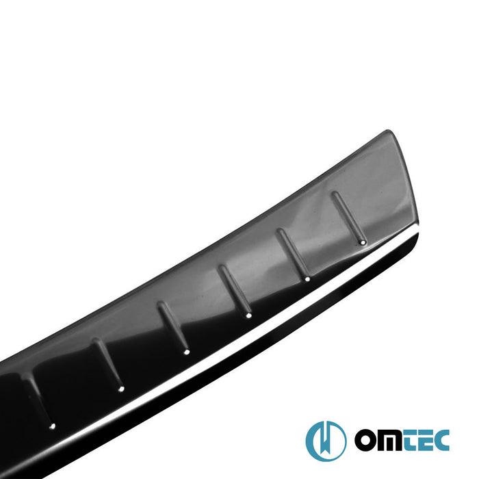 Arka Tampon Eşiği Paslanmaz Çelik (Siyah) - Mercedes - Benz E - Class - SD W213 - (2017 - )