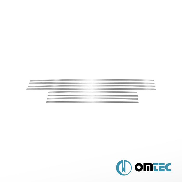 Kapı Eşiği Dekor Çıtası 8 Prç. Paslanmaz Çelik - Mercedes - Benz C - Class - SD W202 - (1993 - 2000)