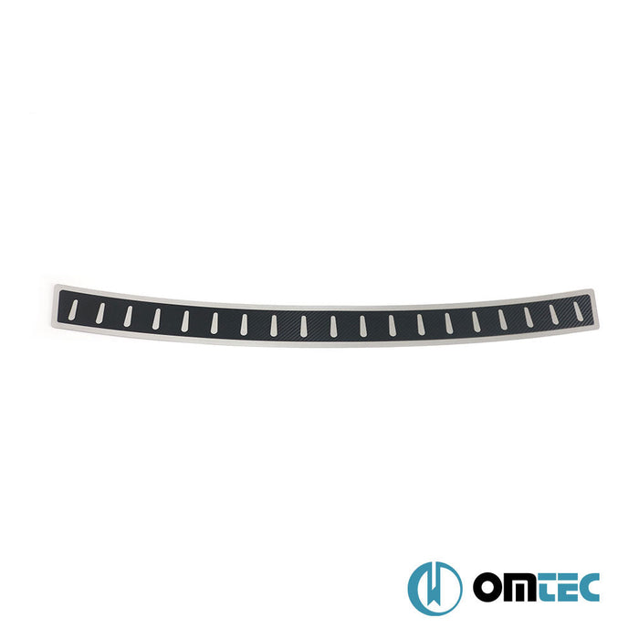 Karbon Folyolu Arka Tampon Eşiği Paslanmaz Çelik - Mini Countryman - SUV F60 - (2017 - )