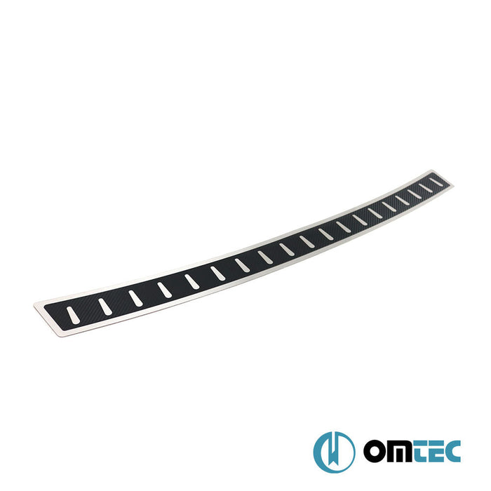 Karbon Folyolu Arka Tampon Eşiği Paslanmaz Çelik - Mini Countryman - SUV F60 - (2017 - )