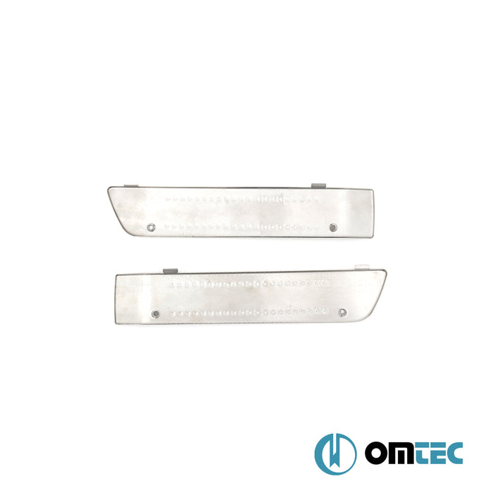 Line Kapı Eşiği 2 Prç. Paslanmaz Çelik - Iveco Stralis Hi - Way - LDT I FL - (2014 - 2019)