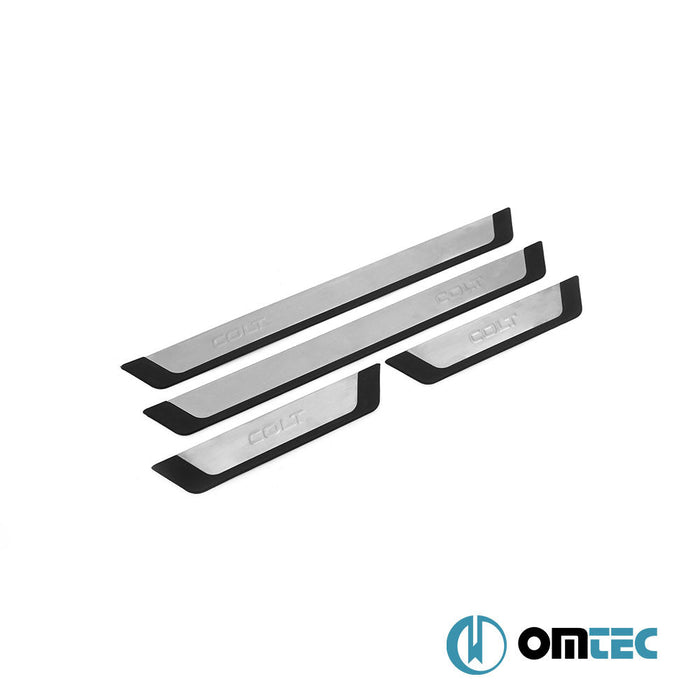 Flexill Line Kapı Eşiği 4 Prç. - Mitsubishi Colt Vi - HB 5D Z30 PRE - FL - (2005 - 2008)