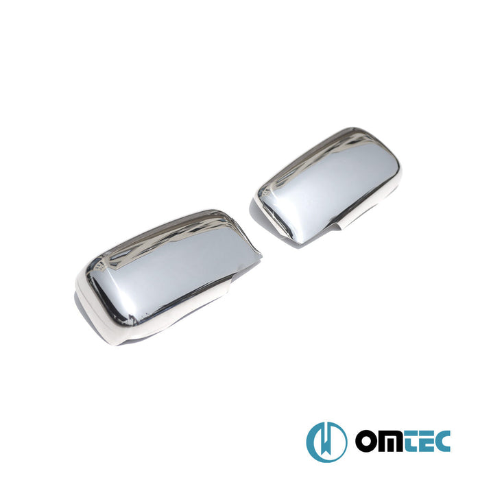Ayna Kapağı 2 Prç. Paslanmaz Çelik (Parlak) - Mitsubishi Lancer - SD VI FL - (2004 - 2007)