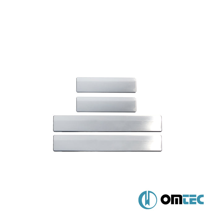 Line Kapı Eşiği 4 Prç. Paslanmaz Çelik - Mitsubishi Lancer - SD VII - (2007 - 2017)