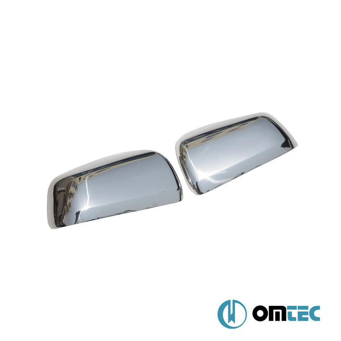 Ayna Kapağı 2 Prç. Paslanmaz Çelik (Parlak) - Mitsubishi Lancer - SD VII - (2007 - 2017)