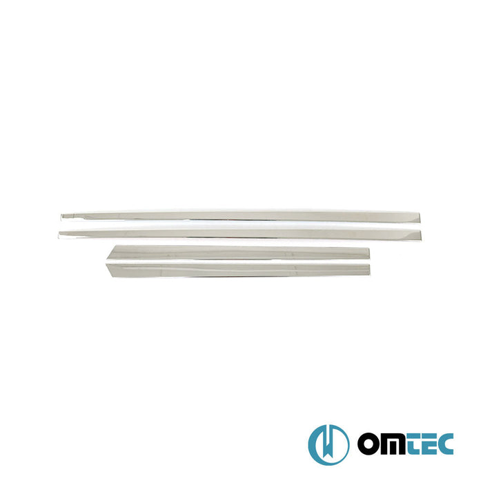 Yan Kapı Çıtası 4 Prç. Paslanmaz Çelik (Parlak) - Mitsubishi L200 - PK KJ/KK/KL FL - (2019 - )