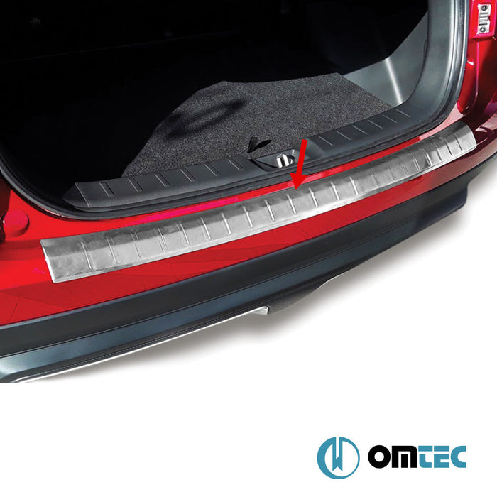 Arka Tampon Eşiği Paslanmaz Çelik (Taşlı) - Mitsubishi Eclipse Cross - SUV GK PRE - FL - (2017 - 2020)
