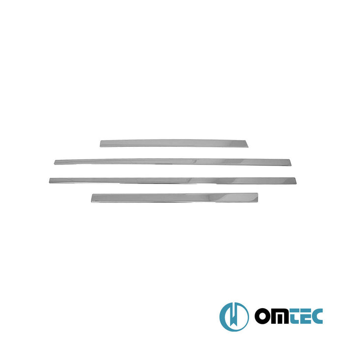 Yan Kapı Çıtası 4 Prç. Paslanmaz Çelik (Parlak) - Mitsubishi Eclipse Cross - SUV GK - (2017 - )