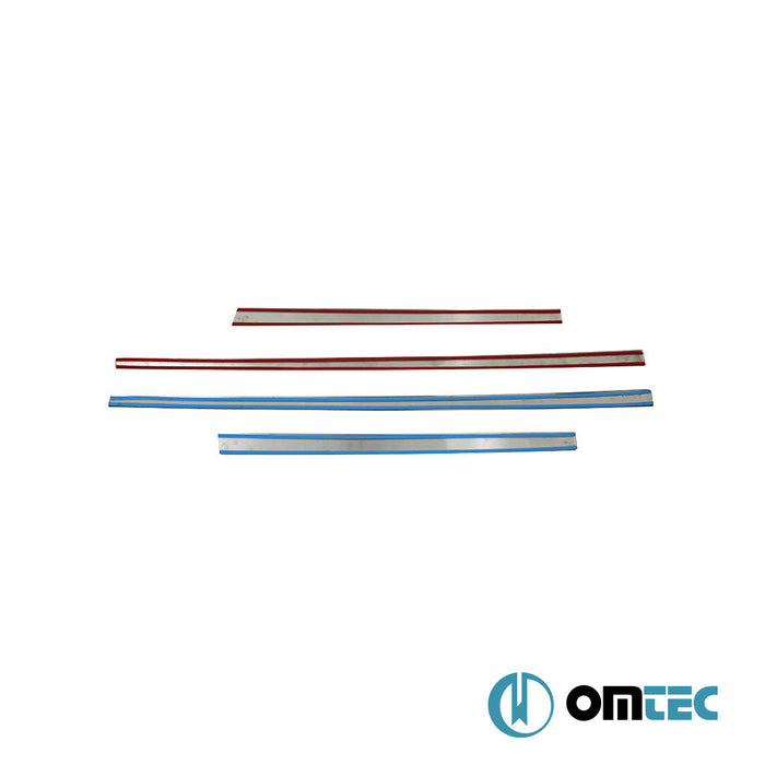 Yan Kapı Çıtası 4 Prç. Paslanmaz Çelik (Parlak) - Mitsubishi Eclipse Cross - SUV GK - (2017 - )