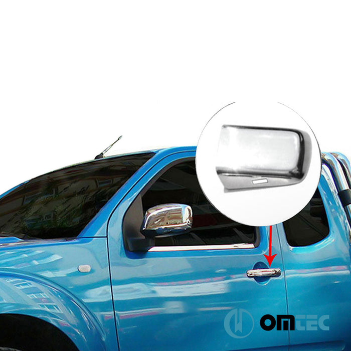 Kapı Kolu 2 Kapı 4 Prç. (S1) Paslanmaz Çelik (Parlak) (Keyless) - Nissan Altima - CP D32 - (2007 - 2012)