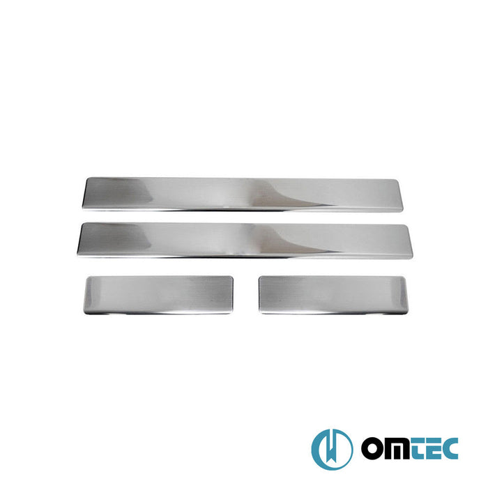 Line Kapı Eşiği 8 Prç. Paslanmaz Çelik (Parlak) - Nissan Navara - PK D40 - (2005 - 2015)