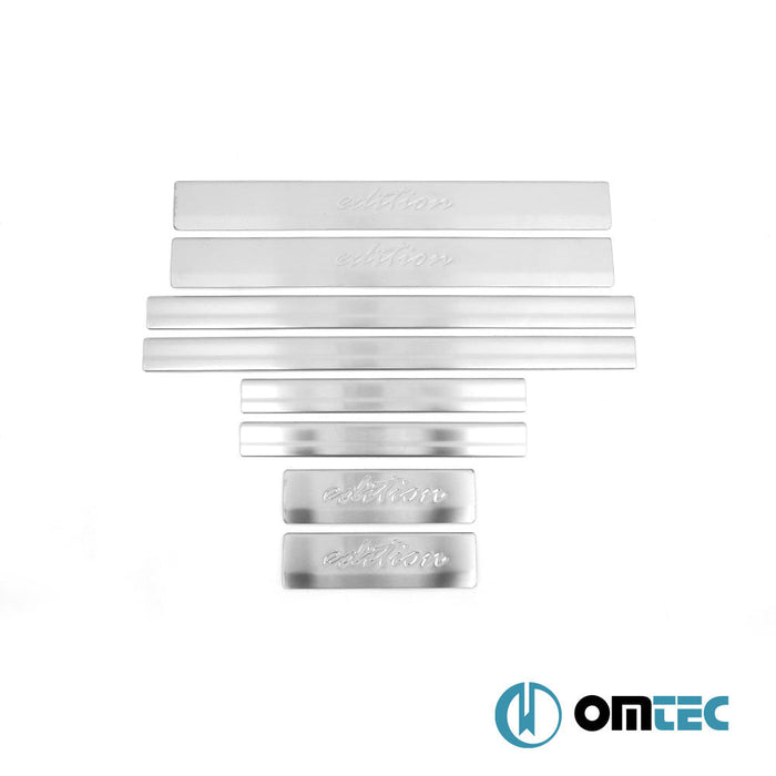 Edition Kapı Eşiği 8 Prç. Paslanmaz Çelik (Parlak) - Nissan Navara - PK D40 - (2005 - 2015)