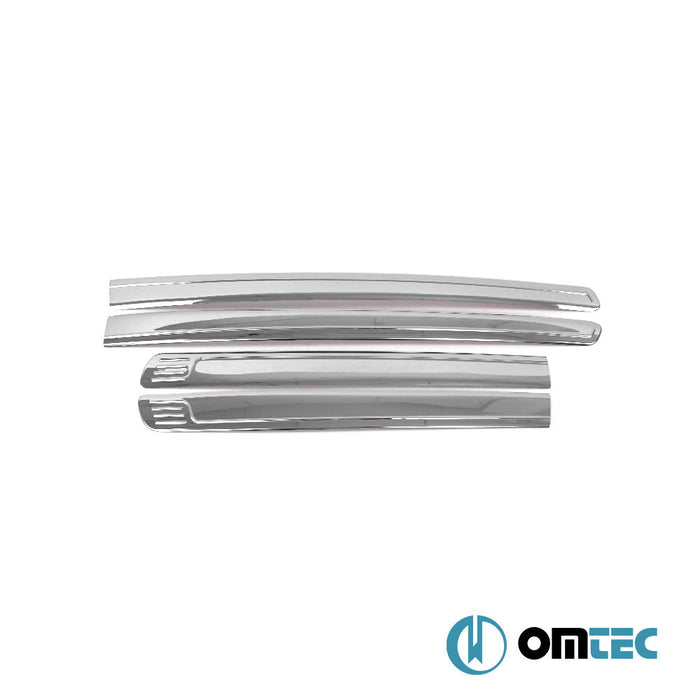 Yan Kapı Çıtası 4 Prç. Paslanmaz Çelik (Parlak) - Toyota Hilux - PK AN10 - (2005 - 2015)