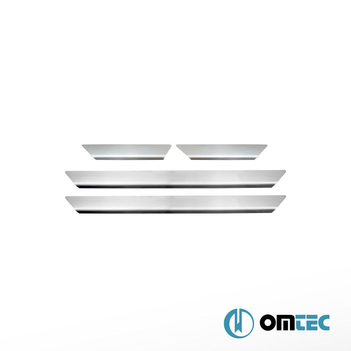 Line Kapı Eşiği 2 Prç. Paslanmaz Çelik (Parlak) - Nissan X - Trail - SUV T30 - (2001 - 2007)