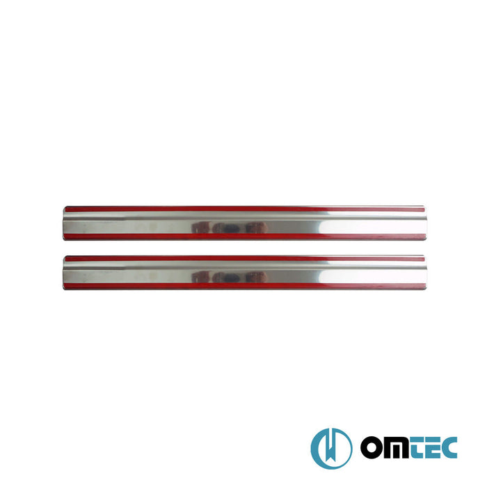 Norm Kapı Eşiği 4 Prç. Paslanmaz Çelik (Parlak) - Nissan Qashqai +2 - SUV NJ10 - (2009 - 2014)