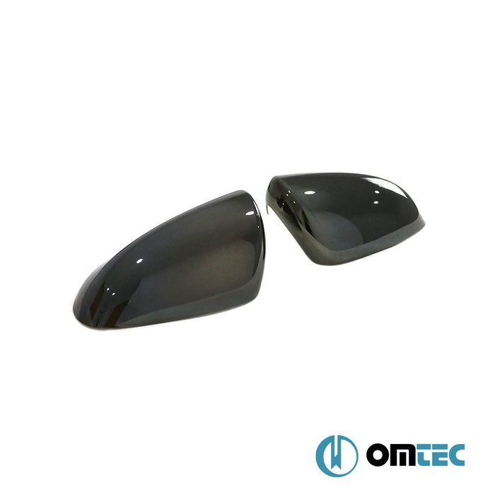 Ayna Kapağı 2 Prç. Abs Siyah Krom - Nissan Qashqai +2 - SUV NJ10 - (2009 - 2014)