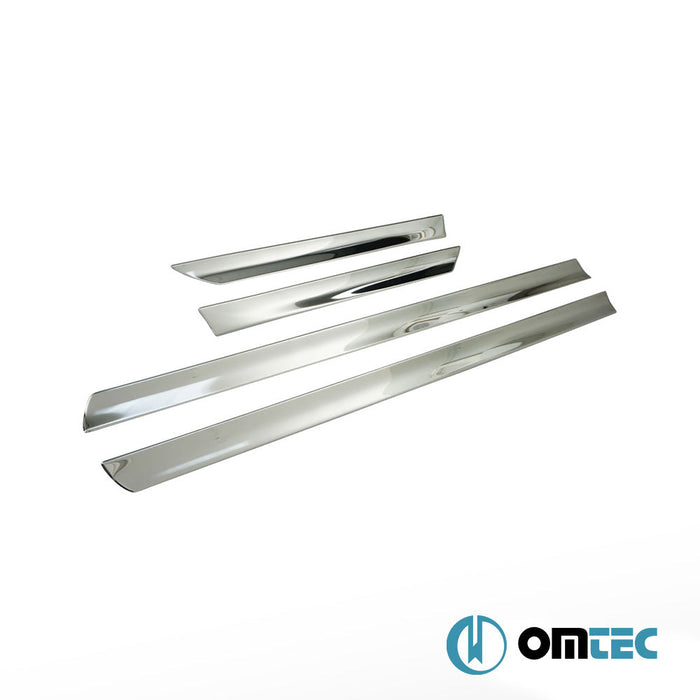 Yan Kapı Çıtası 4 Prç. Paslanmaz Çelik (Parlak) - Nissan Qashqai - SUV J10 - (2007 - 2014)