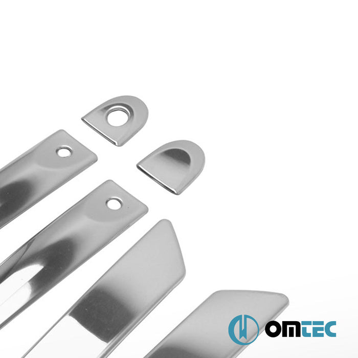 Kapı Kolu 4 Kapı 6 Prç. (H1S2) Paslanmaz Çelik (Parlak) (Keyless) - Nissan Juke - SUV F15 - (2011 - 2019)