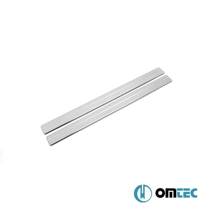 Line Kapı Eşiği 2 Prç. Paslanmaz Çelik (Taşlı) - Nissan Juke - SUV F15 - (2011 - 2019)