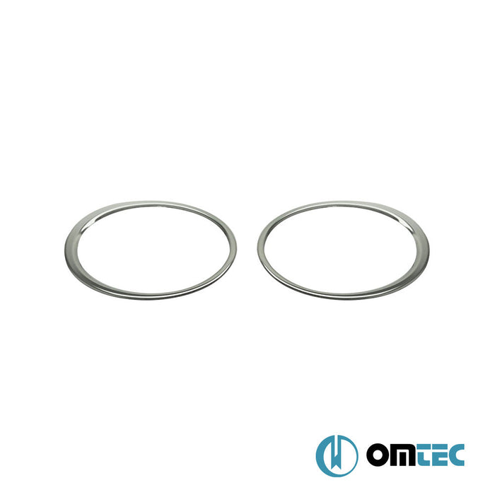 Far Çerçevesi 2 Prç. Paslanmaz (Parlak) - Nissan Juke - SUV F15 FL - (2014 - 2019)