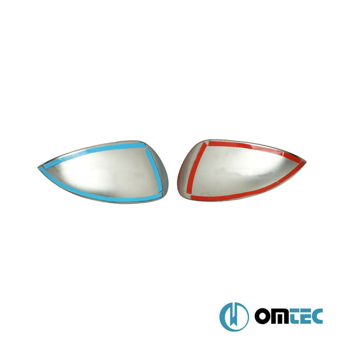 Ayna Kapağı 2 Prç. Paslanmaz Çelik (Parlak) - Nissan Juke - SUV F15 PRE - FL - (2011 - 2014)