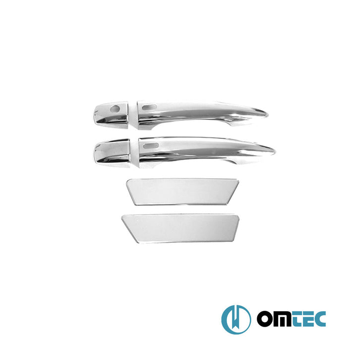 Line Kapı Eşiği 4 Prç. Paslanmaz Çelik (Parlak) - Nissan X - Trail - SUV T31 - (2007 - 2014)